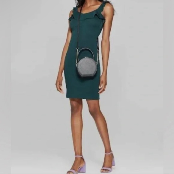 Forest/Emerald/Hunter Green Cocktail Dress - Picture 1 of 5
